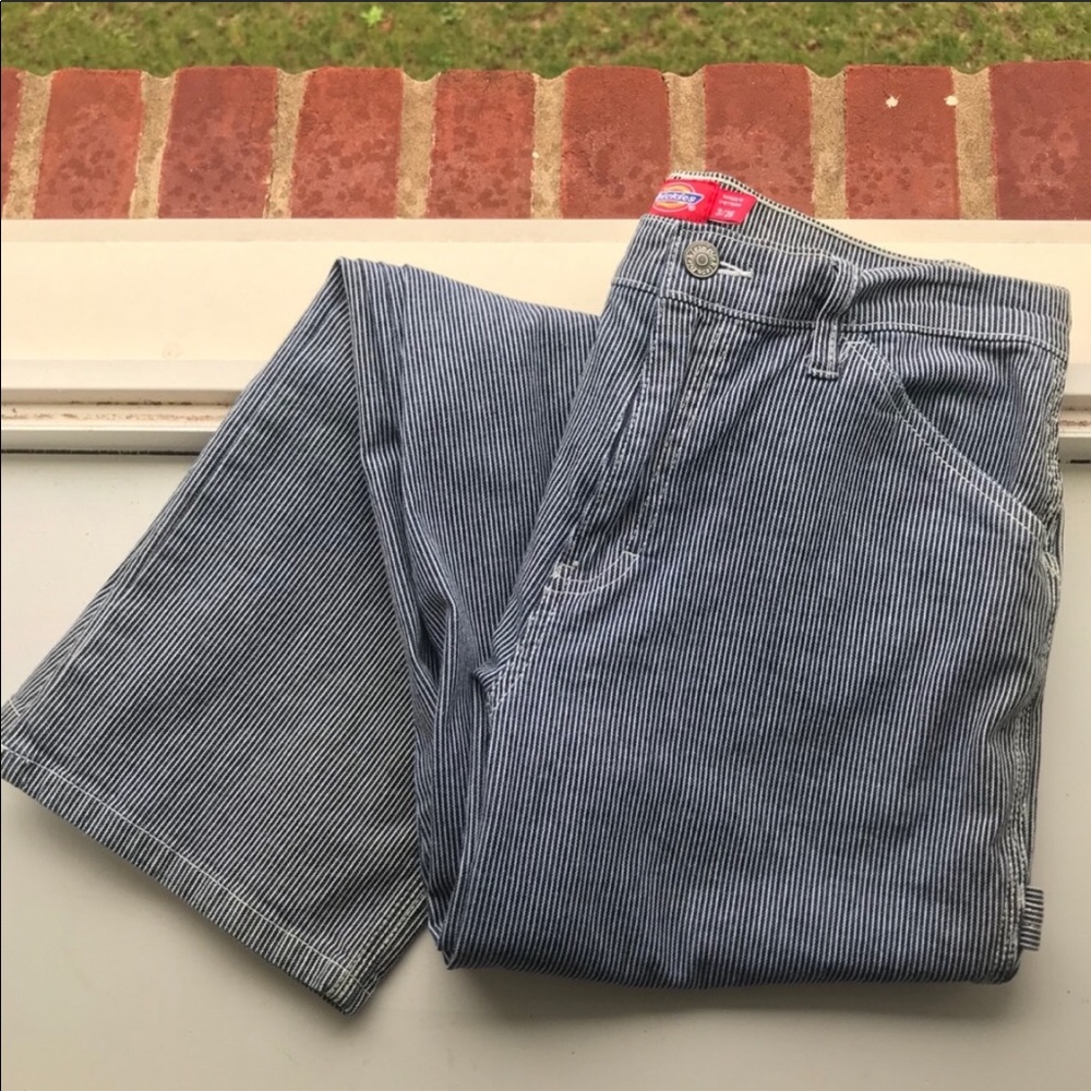 Dickies Relaxed Fit Striped Carpenter Pants